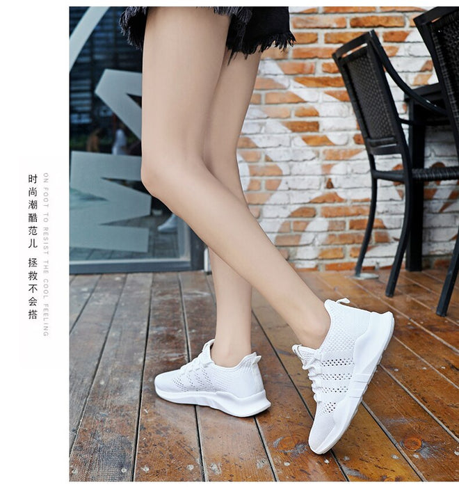 Bojmq Women Tennis Shoes 2020 New Arrivals Ladies Sneakers Light Comfort Jogging Sport Shoe Breathable Fitness Female Footwear