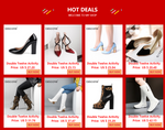 BESCONE Women Pumps Sexy Pointed Toe Buckle Breathable Thin Heel Shoes Handmade Shallow Super High Heel Dress Ladies Pumps BM97