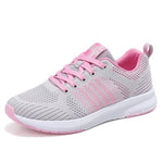 Tennis Shoes Women Sneakers Breathable Mesh Sport Shoes Outdoor Lace-up Anti-slip Gym Shoes Ladies Trainers Jogging Shoes Women