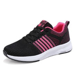 Tennis Shoes Women Sneakers Breathable Mesh Sport Shoes Outdoor Lace-up Anti-slip Gym Shoes Ladies Trainers Jogging Shoes Women