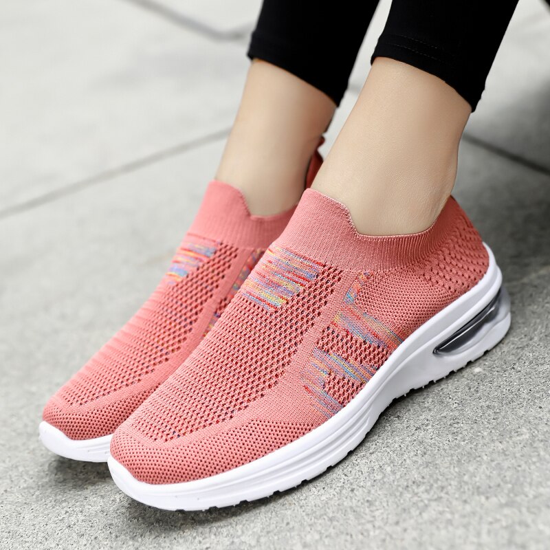 Women Sneakers Tenis Feminino 2020 New Women Tennis Shoes Outdoor Light Comfort Jogging Air Cushion Sport Shoes Gym Lady Shoe