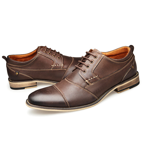 YIGER New Men Dress shoes formal shoes men's Handmade business shoes wedding shoes Big Size genuine Leather Lace-up Male  0249