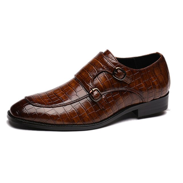 2020 Men Dress Shoes Handmade Personality trend Paty Leather Wedding Shoes Men Flats Leather Oxfords Formal Shoes