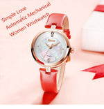 Switzerland Luxury Brand Nesun Women Watch Japan Original Auto Mechanical Watches Waterproof Nice Steel Band Lady clock N9066-2