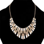 Olaru Fashion Jewerly Metal Geometric Irregular Choker Necklace Ladies Accessories Statement Chunky Necklaces Wholesale Price
