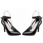 LANYUXUAN Plus Big Size 34-52 Shoes Woman New Wedding Ladies High Heels Fashion Sweet Dress Pointed Toe Women Pumps E-177