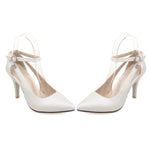 LANYUXUAN Plus Big Size 34-52 Shoes Woman New Wedding Ladies High Heels Fashion Sweet Dress Pointed Toe Women Pumps E-177