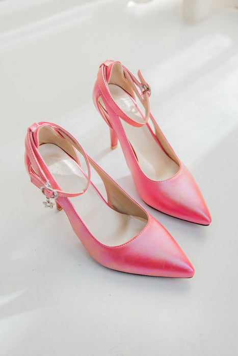 LANYUXUAN Plus Big Size 34-52 Shoes Woman New Wedding Ladies High Heels Fashion Sweet Dress Pointed Toe Women Pumps E-177