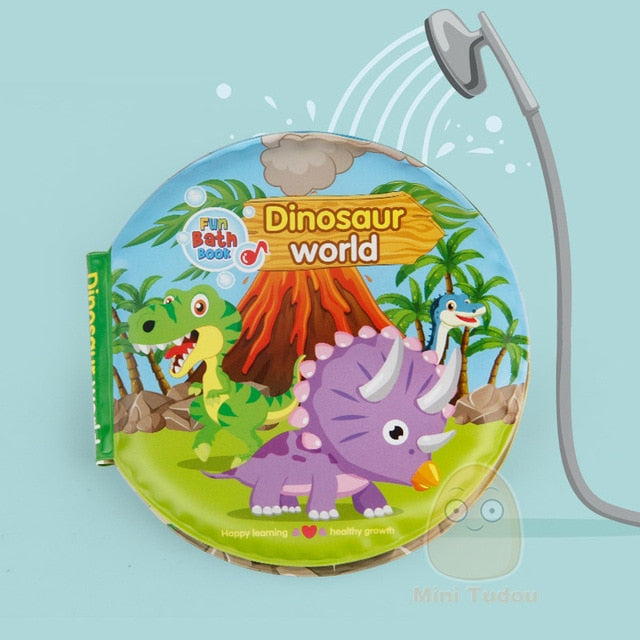 Baby Bath Books Waterproof Bathroom Books Water Bathroom Toys Early Learning Educational Toys Gift Bath Books For Baby Kids