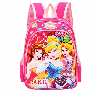 Disney car Kid Cartoon McQueen bag for School children kindergarten backpack boy girl handbag book bag