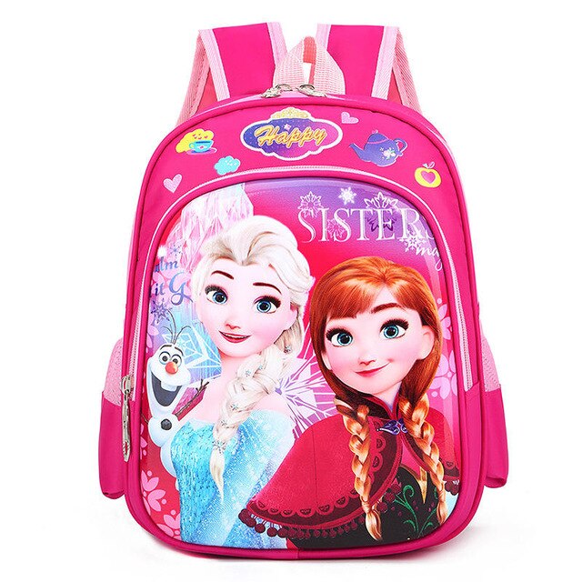 Disney car Kid Cartoon McQueen bag for School children kindergarten backpack boy girl handbag book bag