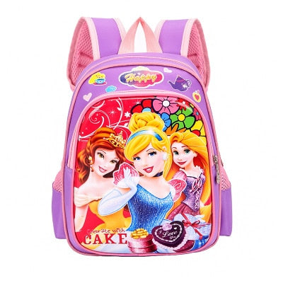 Disney car Kid Cartoon McQueen bag for School children kindergarten backpack boy girl handbag book bag