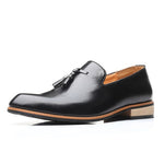 Men Dress Shoes Gentlemen British style Paty Leather Wedding Shoes Men Flats Leather Oxfords Formal Shoes