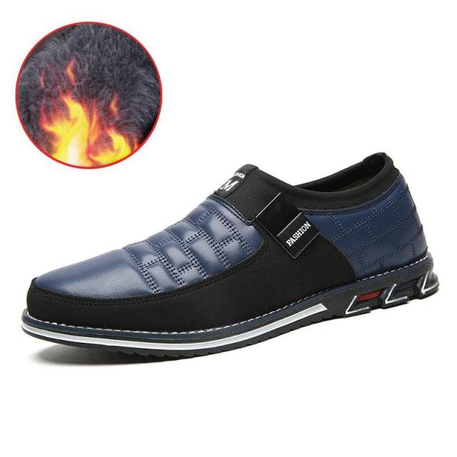 2019 New Big Size 38-48 Oxfords Leather Men Shoes Fashion Casual Slip On Formal Business Wedding Dress Shoes Drop Shipping