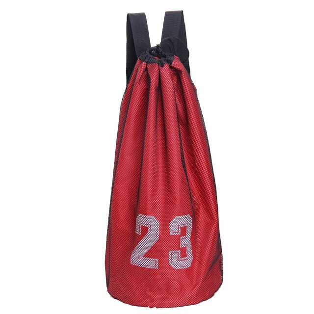 Outdoor Sport Shoulder Basketball bags For Football Volleyball Soccer Bag Mash pack Fitness Bucket Bag Backpack For Men