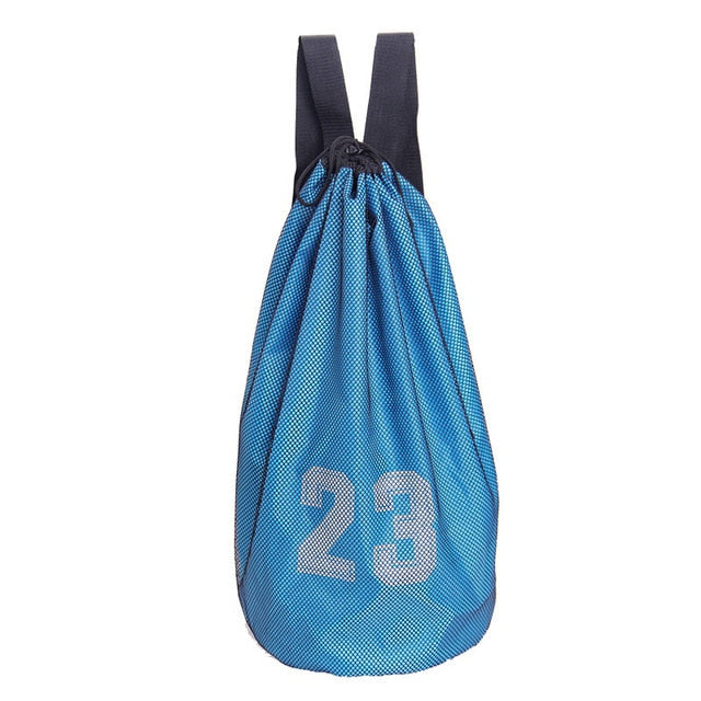 Outdoor Sport Shoulder Basketball bags For Football Volleyball Soccer Bag Mash pack Fitness Bucket Bag Backpack For Men