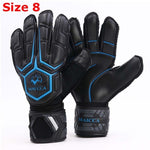 Professional Goalkeeper's Gloves Thickened Latex Finger Protection Football Training Glove Size 8 9 10 Soccer Ball Accessories