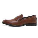 Autumn Men Shoes Leather Men Dress Shoes Luxury Men's Business Oxfords Classic Gentleman Shoes