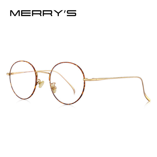 MERRYS DESIGN Women Fashion Trending Round Glasses Frames Ladies Myopia Eyewear Prescription Optical Eyeglasses S8112N