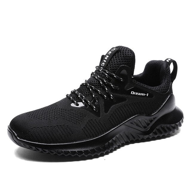 Men Running Shoes Breathable Mesh Sneakers Outdoor Trekking Shoes Adult Running Shoes Sports Athletic Footwear Jogging Big Size