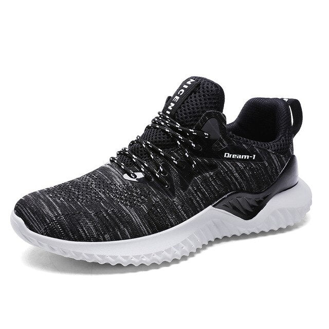 Men Running Shoes Breathable Mesh Sneakers Outdoor Trekking Shoes Adult Running Shoes Sports Athletic Footwear Jogging Big Size