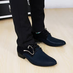 Men's Dress Shoes Men Pointed Toe Business Suit Male Shoes Adult Wedding Shoes Comfort Oxfords Men Formal Shoes 2020