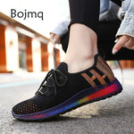 Bojmq Tenis Mujer 2020 New Arrived Women Tennis Shoes Ladies Pretty Outdoor Walking Sneakers Female Non-slip Fitness Sport Shoe