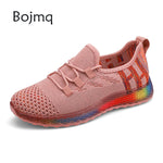 Bojmq Tenis Mujer 2020 New Arrived Women Tennis Shoes Ladies Pretty Outdoor Walking Sneakers Female Non-slip Fitness Sport Shoe