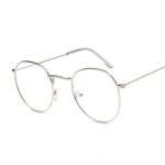 Round Rays Transparent Glasses Frames Men Women Fake Glasses Vintage Optical Myopia Eyeglasses Frames Ladies Retro Eyewear