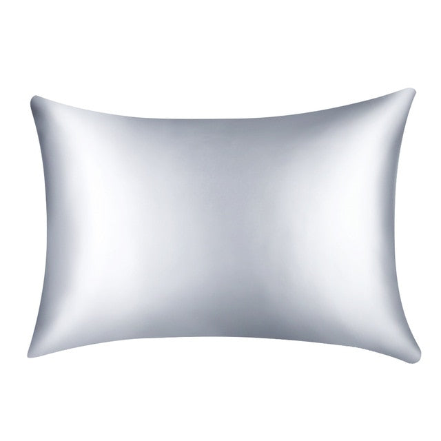Pure Emulation Silk Satin Pillowcase Comfortable Pillow Cover Pillowcase For Bed Throw Single Pillow Covers