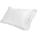 Pure Emulation Silk Satin Pillowcase Comfortable Pillow Cover Pillowcase For Bed Throw Single Pillow Covers