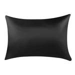 Pure Emulation Silk Satin Pillowcase Comfortable Pillow Cover Pillowcase For Bed Throw Single Pillow Covers