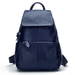 Zency Fashion Soft Genuine Leather Large Women Backpack High Quality A+ Ladies Daily Casual Travel Bag Knapsack Schoolbag Book