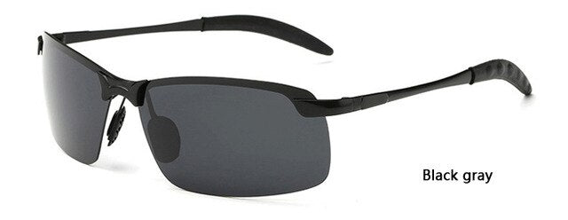 2018 DPZ Polarized Sunglasses Men  Vintage Rimless Sun Glasses Rayeds Brand Male Eyewear uv400 lentes de sol hombre