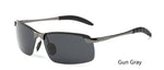 2018 DPZ Polarized Sunglasses Men  Vintage Rimless Sun Glasses Rayeds Brand Male Eyewear uv400 lentes de sol hombre