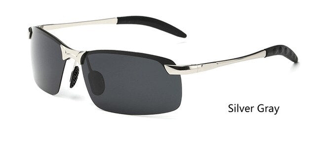 2018 DPZ Polarized Sunglasses Men  Vintage Rimless Sun Glasses Rayeds Brand Male Eyewear uv400 lentes de sol hombre
