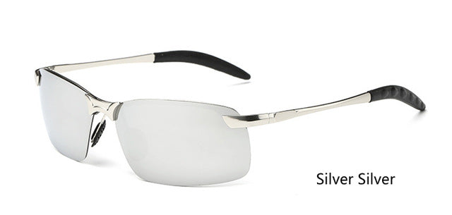 2018 DPZ Polarized Sunglasses Men  Vintage Rimless Sun Glasses Rayeds Brand Male Eyewear uv400 lentes de sol hombre
