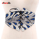2019 African Print Waist Corset Belt Button Skirts for Women Gift African Waist Jewerly Ladies Lace-up Belts Size M-6XL SP039