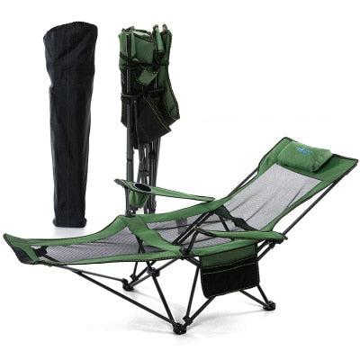 Outdoor folding Portable Folding Chairs Fishing Camping Chair Seat  Oxford Cloth Lightweight Seat for  stainless steel