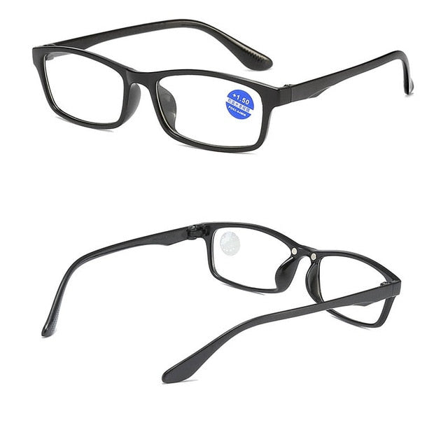 2020 Reading Glasses Men Anti Blue Rays Presbyopia Eyeglasses Antifatigue Computer Eyewear with +1.5 +2.0 +2.5 +3.0 +3.5 +4.0