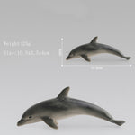 Ocean Sea Life Simulation Animal Model Sets Shark Whale Turtle Crab Dolphin Action Toys Figures Kids Educational Collection Gift