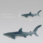 Ocean Sea Life Simulation Animal Model Sets Shark Whale Turtle Crab Dolphin Action Toys Figures Kids Educational Collection Gift