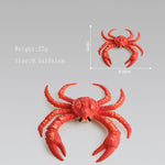 Ocean Sea Life Simulation Animal Model Sets Shark Whale Turtle Crab Dolphin Action Toys Figures Kids Educational Collection Gift
