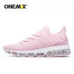 ONEMIX Sneakers Women Tennis Shoes 2019 Summer Comfortable Knitted Vamp Air Trainer Fashion Ladies Sport Fitness Shoe Big Size43