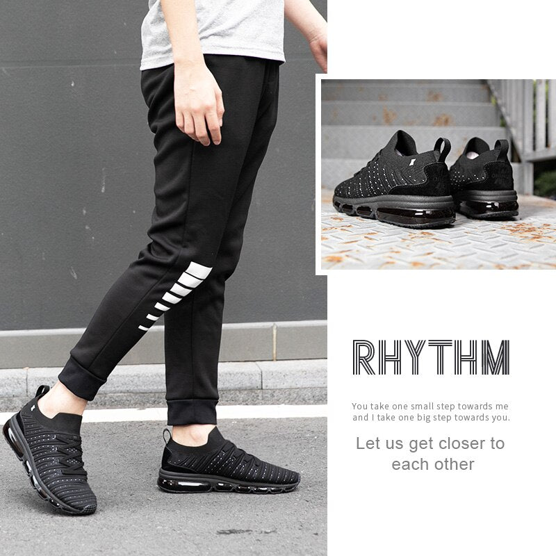 ONEMIX Sneakers Women Tennis Shoes 2019 Summer Comfortable Knitted Vamp Air Trainer Fashion Ladies Sport Fitness Shoe Big Size43