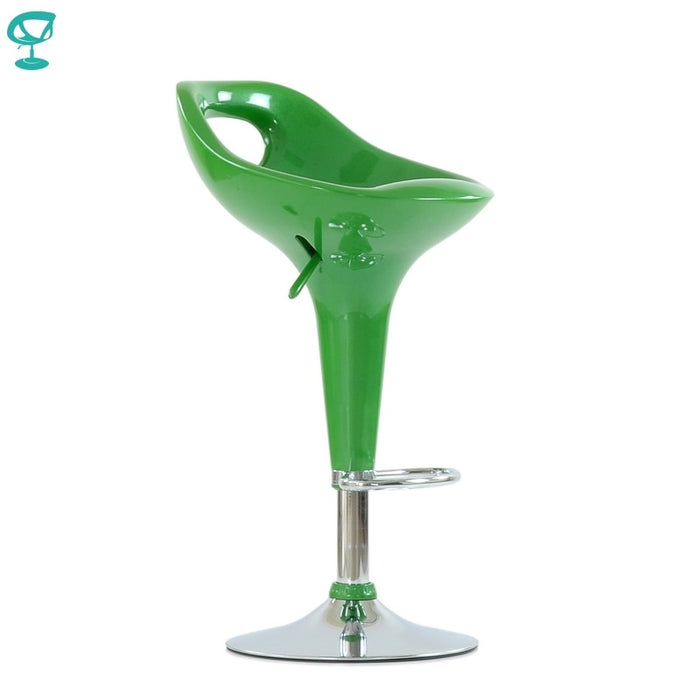 N7Green Barneo N-7 Plastic High Kitchen Breakfast Bar Stool Swivel Bar Chair Green free shipping in Russia