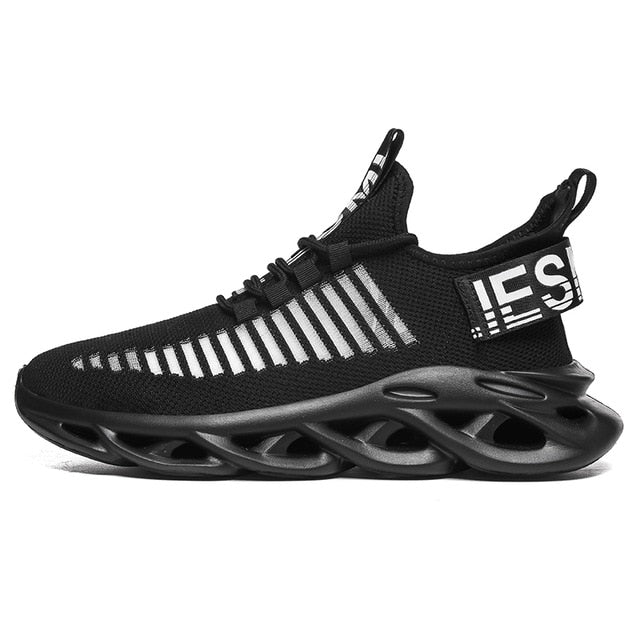 2019 Hot Sell Men's Running Shoes Professional Outdoor Breathable Comfortable Fitness Shock absorption Trainer Sport Gym Sneaker