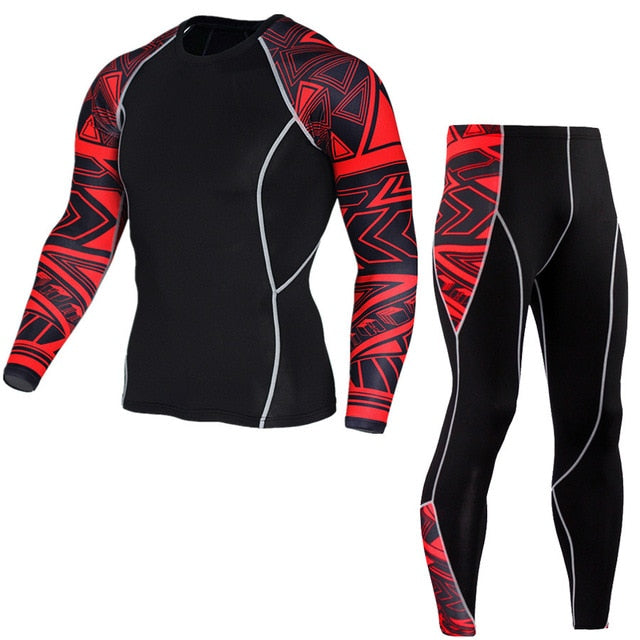 Men's Sports Clothing Gym Fitness Sports Training Athletic Workout Clothes Running Suits Running Jogging Workout Dry Fit