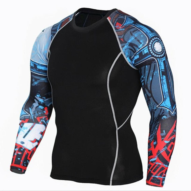 Men's Sports Clothing Gym Fitness Sports Training Athletic Workout Clothes Running Suits Running Jogging Workout Dry Fit