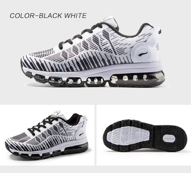 ONEMIX Running Shoes For Women Air Mesh Full Plam Air Cushion Max Athletic Trainers Sports Outdoor Shoes Walking Sneakers